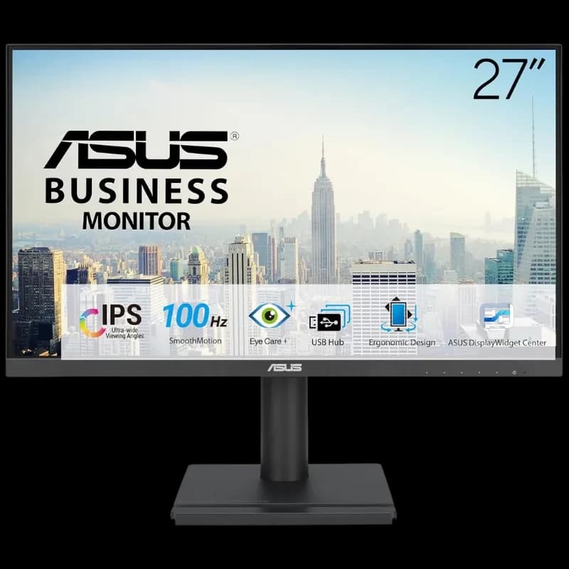 ASUS VA27DQFS 27" Full HD LCD IPS 100 Hz Preto - Monitor de PC