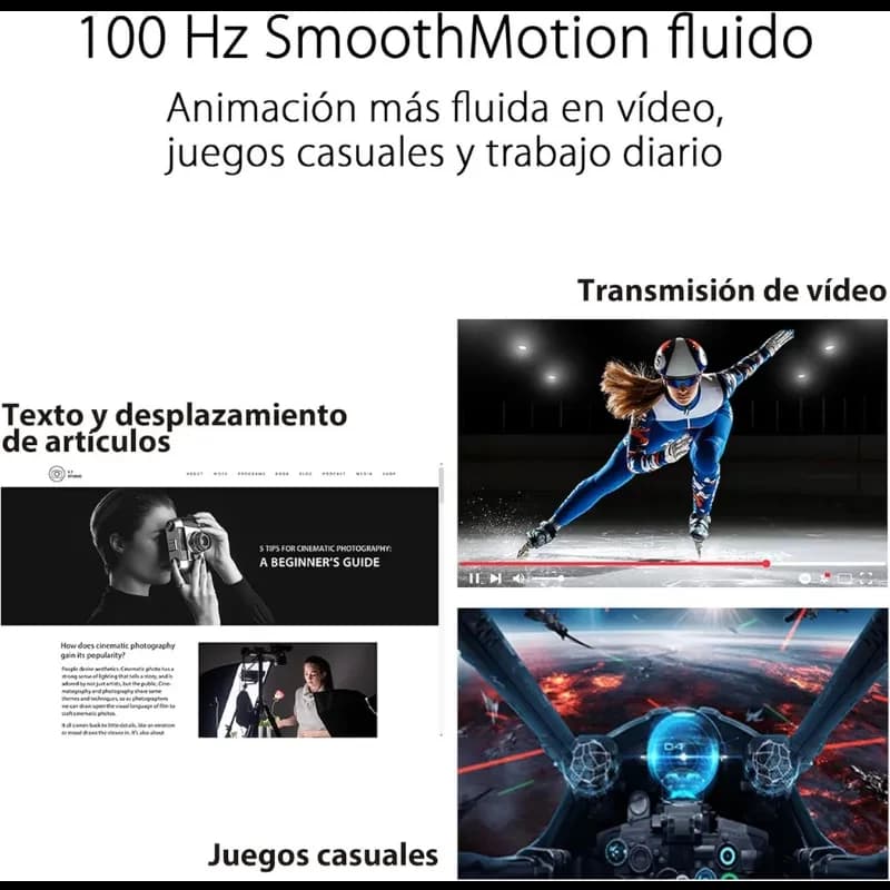 ASUS VA27DQFS 27" Full HD LCD IPS 100 Hz Preto - Monitor de PC