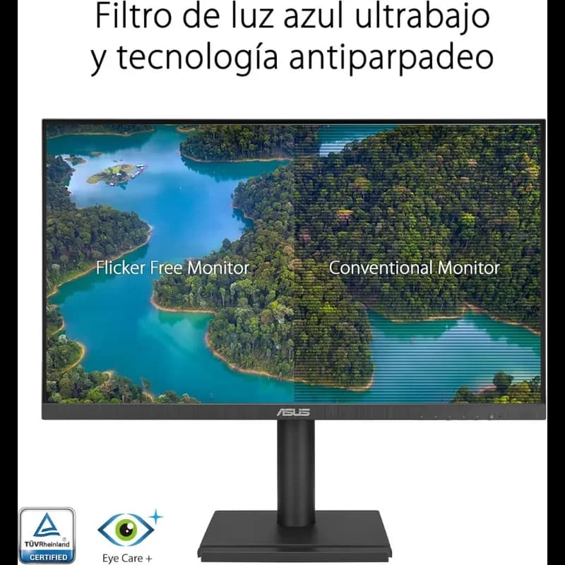 ASUS VA27DQFS 27" Full HD LCD IPS 100 Hz Preto - Monitor de PC