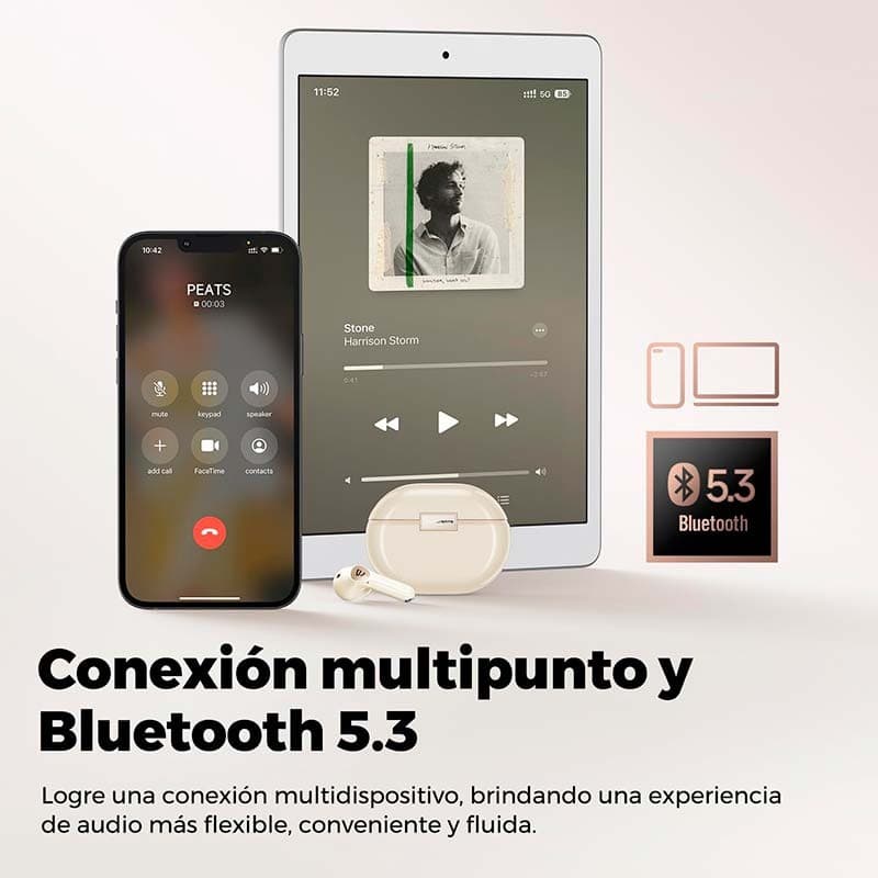 Auriculares Bluetooth Soundpeats Air 4 Pro ANC