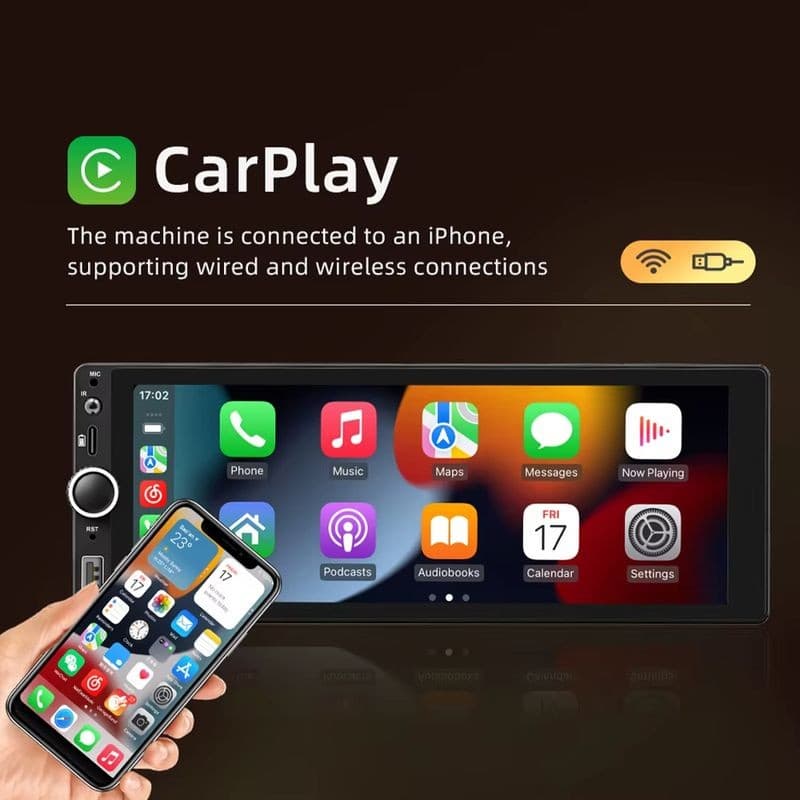 Autorádio 1 DIN SWM D6021A 2GB/64GB GPS Carplay Android