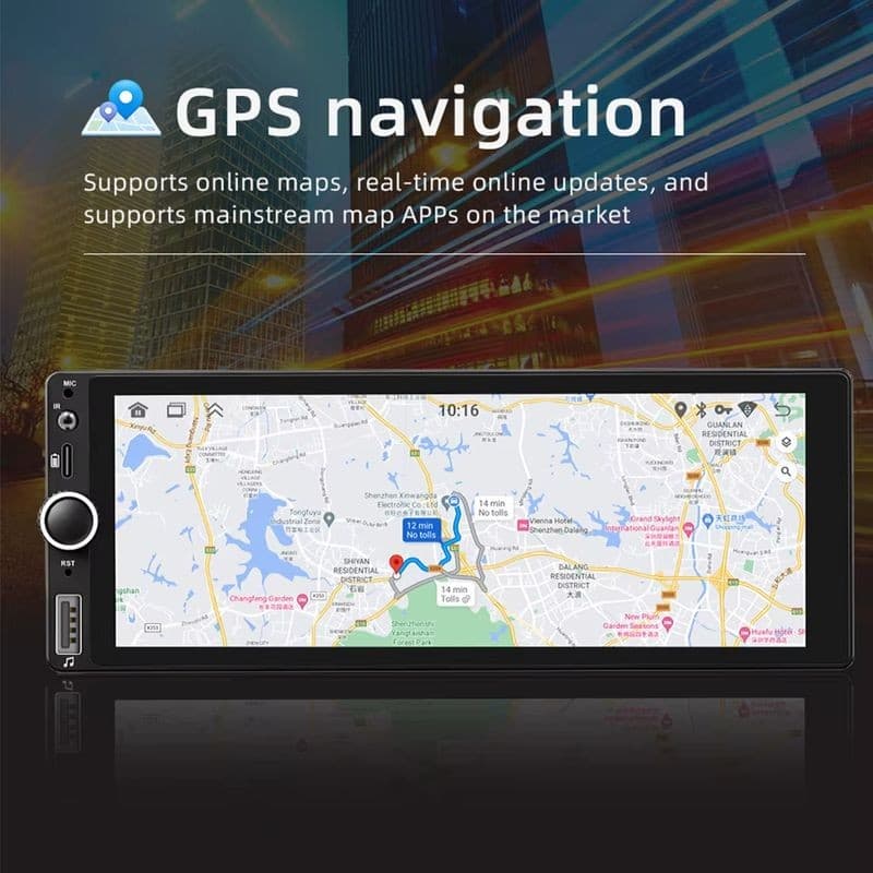 Autorádio 1 DIN SWM D6021A 2GB/64GB GPS Carplay Android