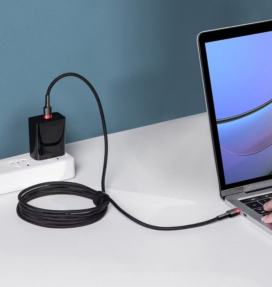 Baseus Cable Cafule USB-C para USB-C PD2.0 100W 2m