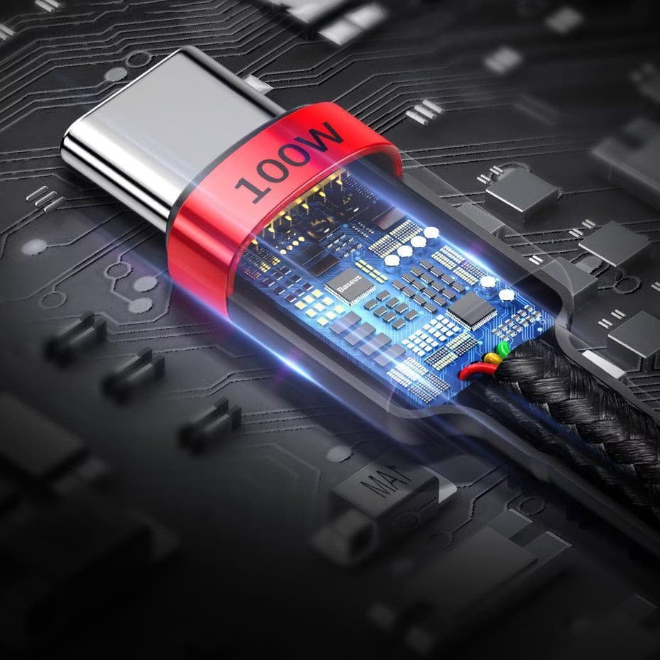 Baseus Cable Cafule USB-C para USB-C PD2.0 100W 2m