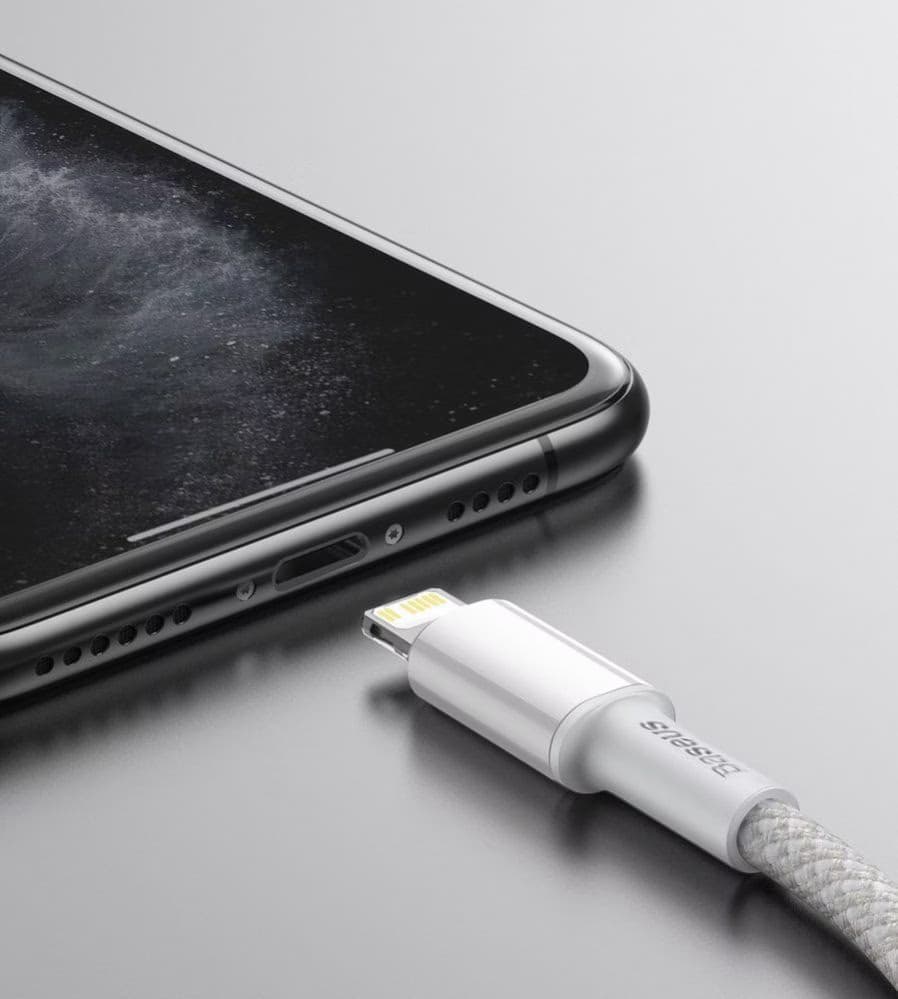 Baseus Cabo Trançado USB Tipo C para Lightning Apple 20W 1m