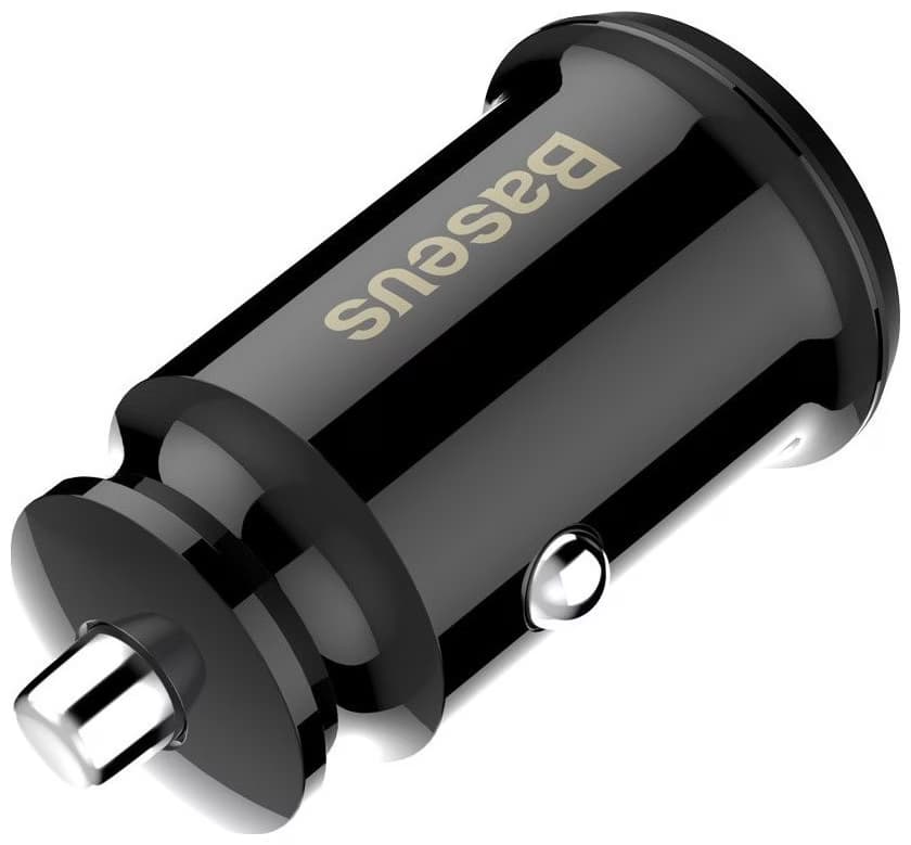 Baseus Carregador de Carro Duplo USB 3.1A Small Rice Grain