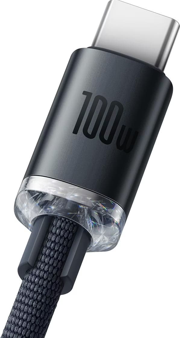 Baseus Crystal Shine - Cabo USB-A para USB-C 1,2 m