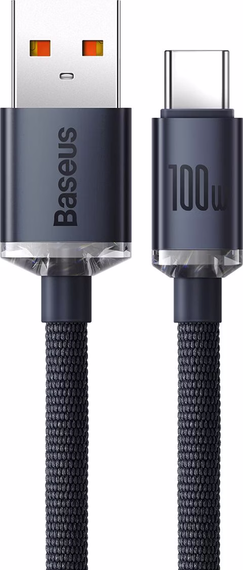 Baseus Crystal Shine - Cabo USB-A para USB-C 2m