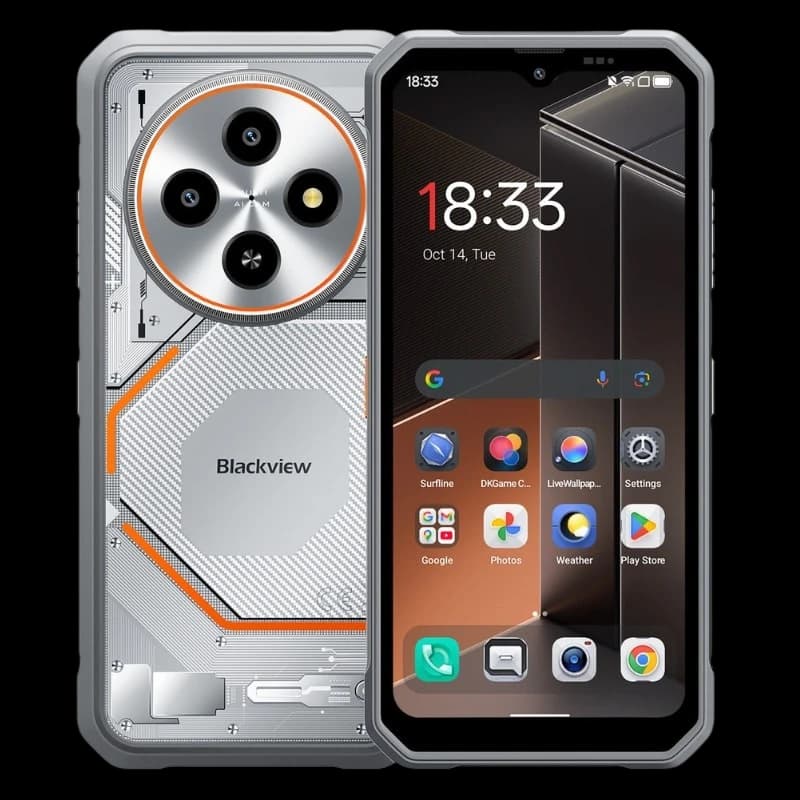 Blackview Fort 2 8GB/256GB Dual SIM Branco Rugged