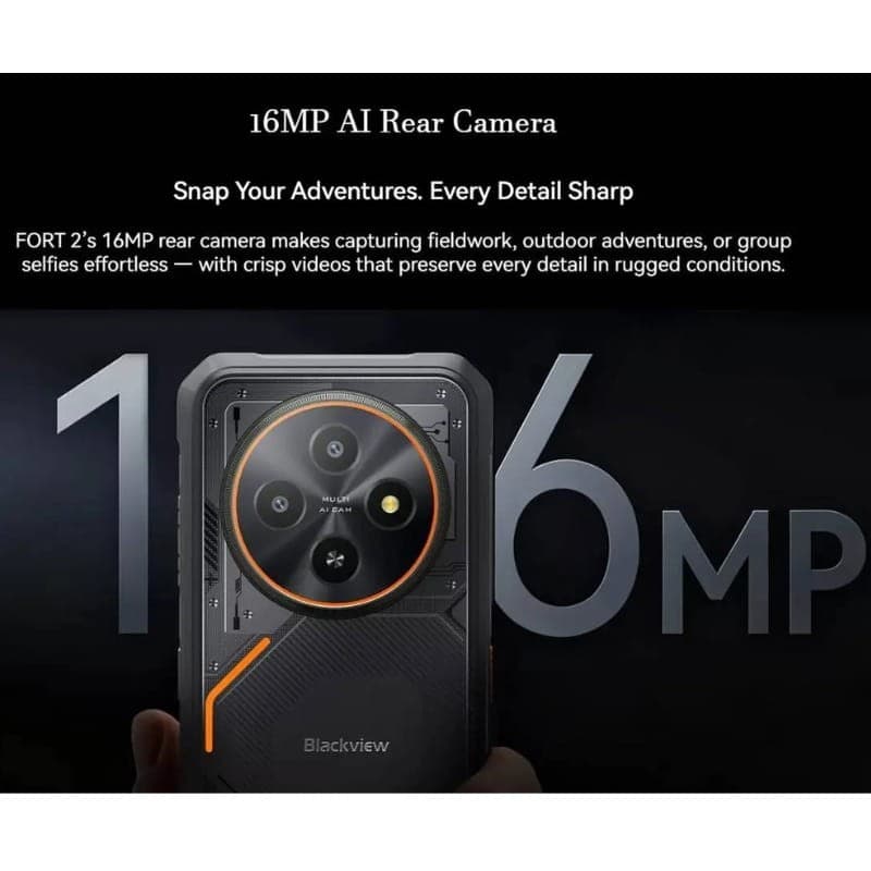 Blackview Fort 2 8GB/256GB Dual SIM Branco Rugged