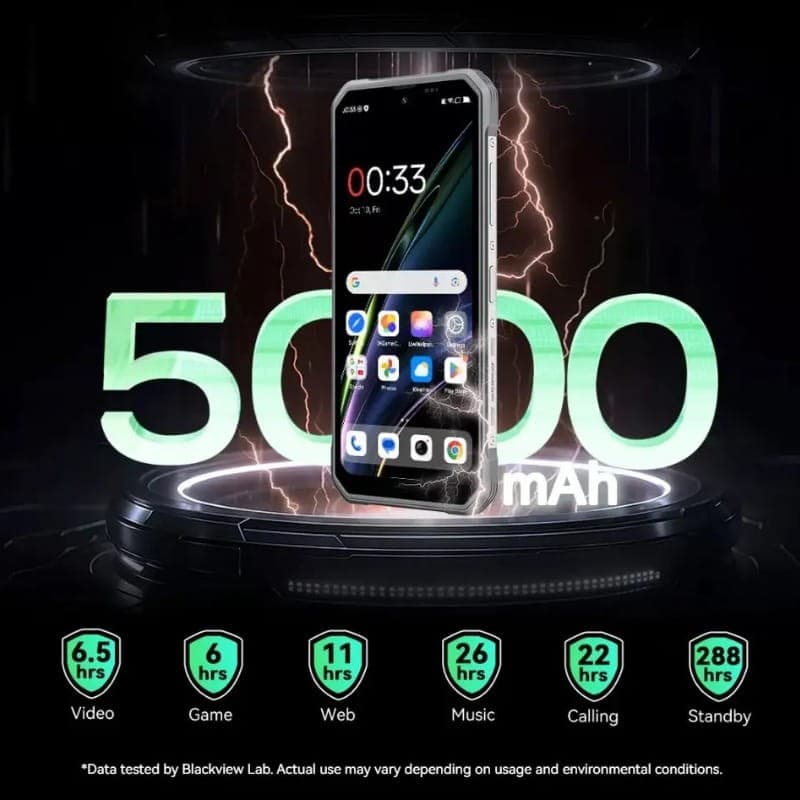 Blackview Fort 2 8GB/256GB Dual SIM Branco Rugged