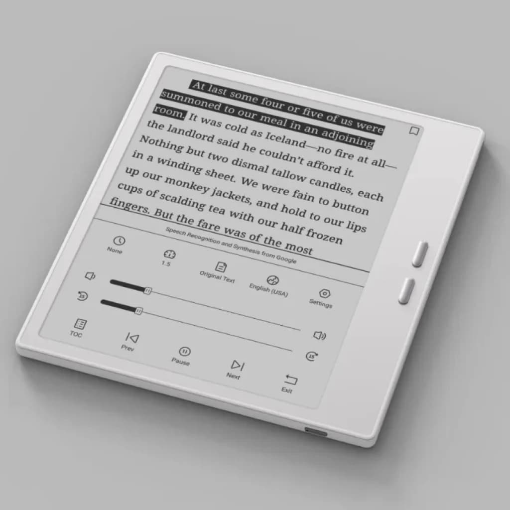 BOOX Go 7" 64GB Carta 1300 Branco - Tablet ePaper Android 13