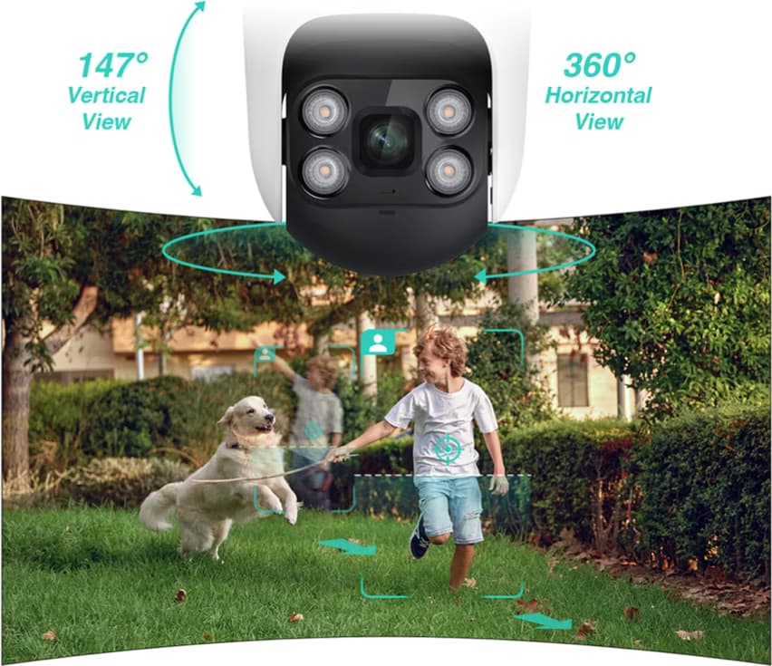Botslab PT W312 4MP WiFi Visão Nocturna - Câmara de Vigilância