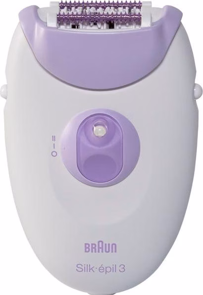 Braun Silk-épil 3 3-000 Roxo/Branco