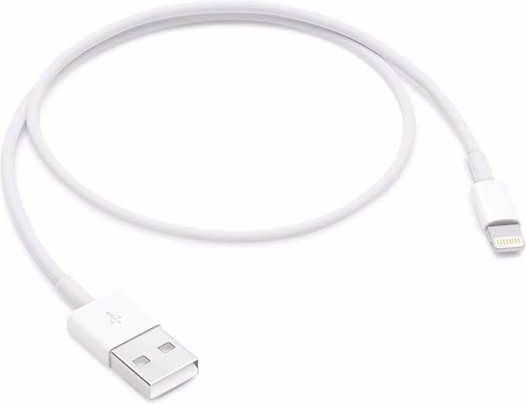 Cabo Apple Lightning para USB 0.5 m