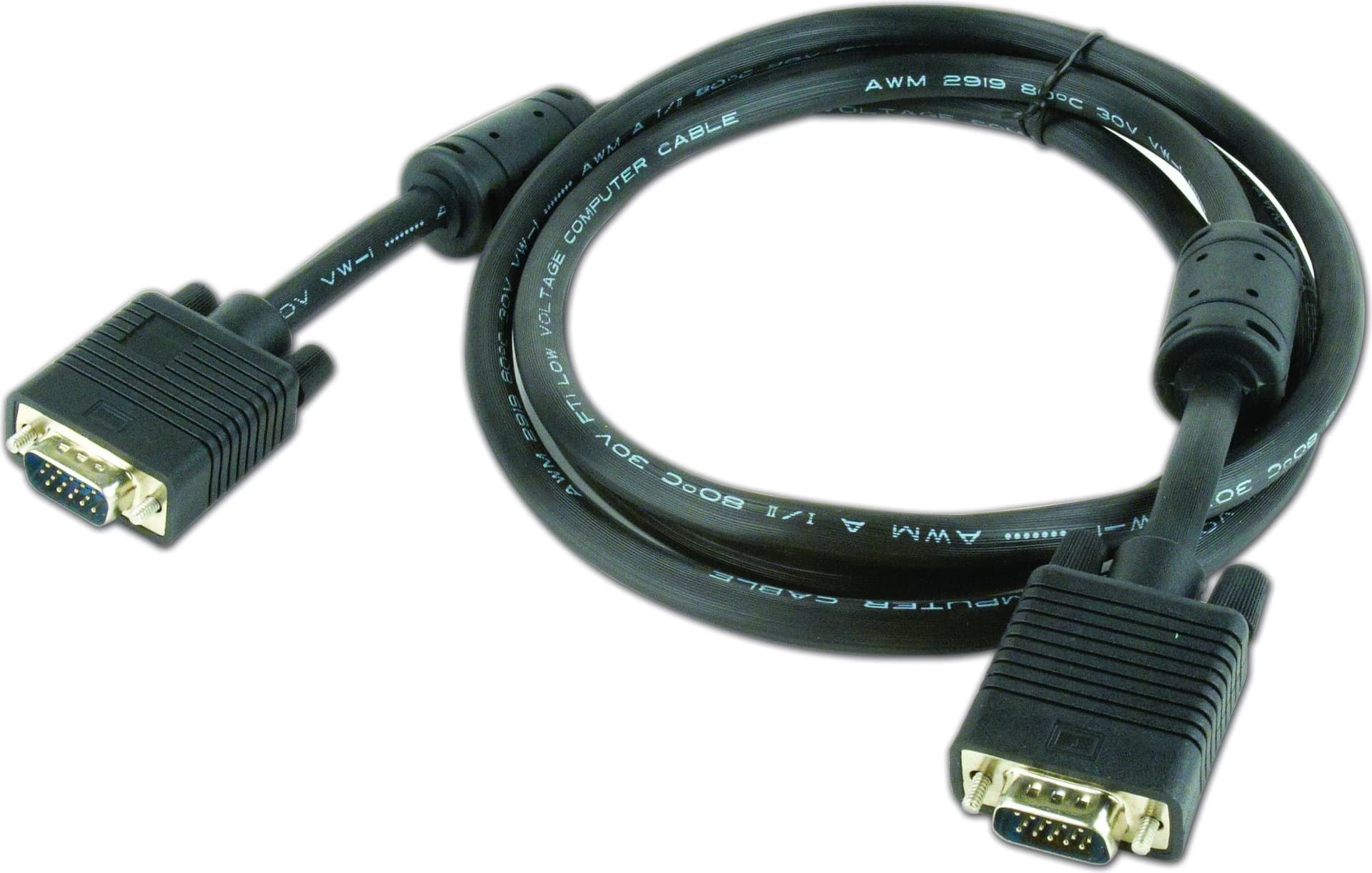 Cabo VGA Gembird 1.8m HD15 M/M