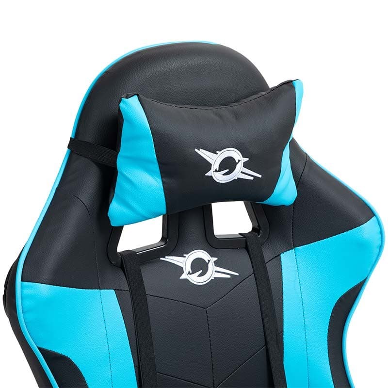Cadeira Gaming PowerGaming Preto+Azul