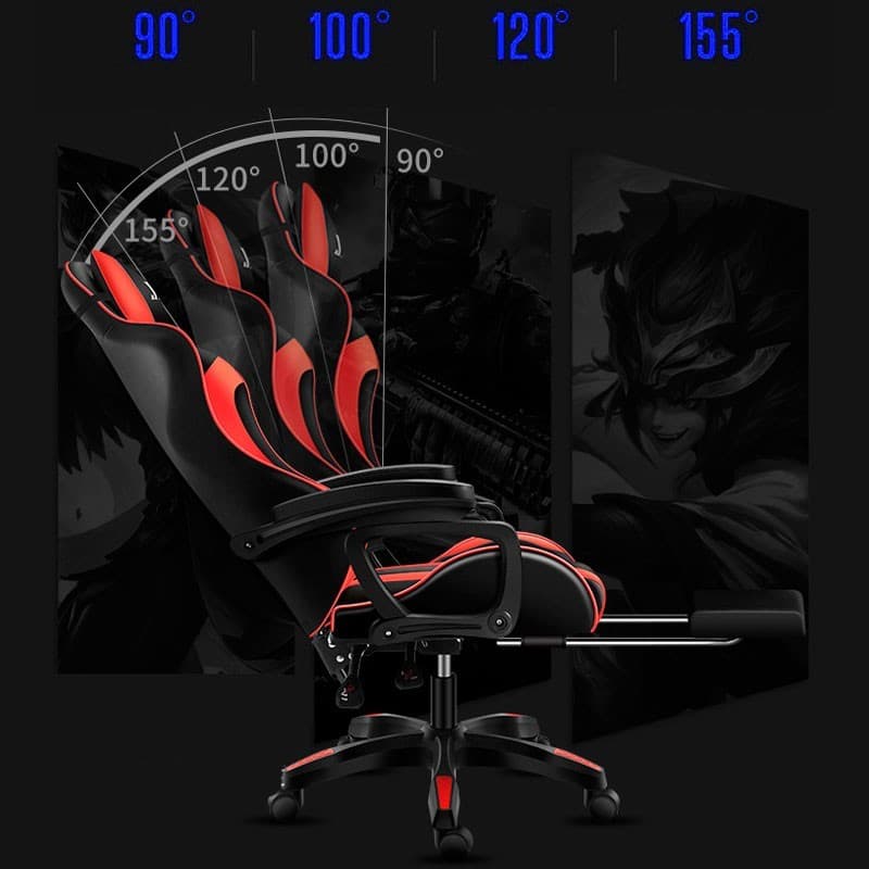 Cadeira Gaming PowerGaming Preto+Azul