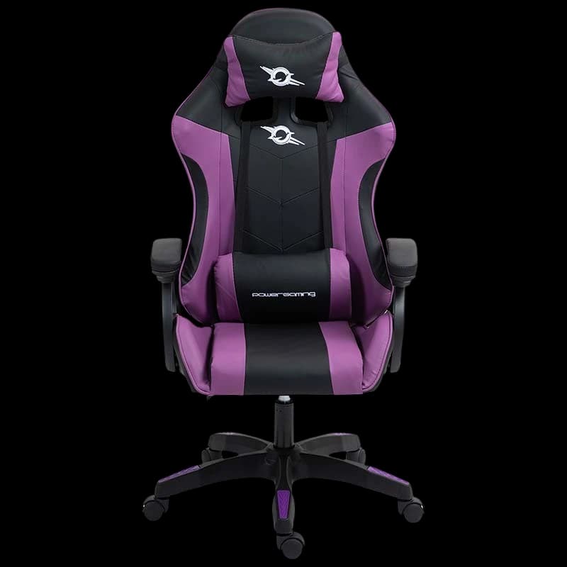 Cadeira Gaming PowerGaming Preto+Lilás