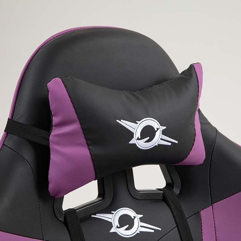 Cadeira Gaming PowerGaming Preto+Lilás