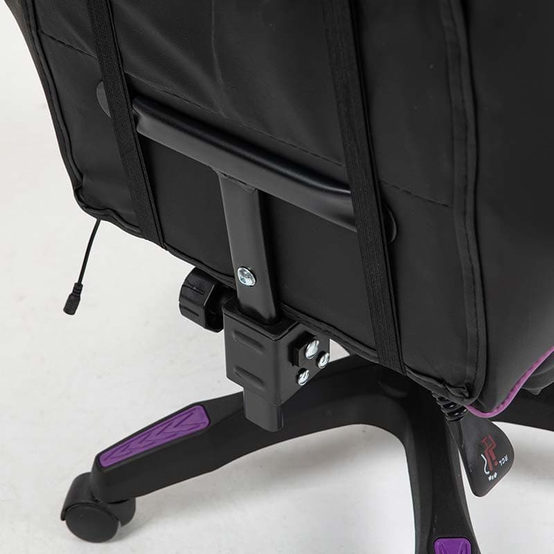 Cadeira Gaming PowerGaming Preto+Lilás