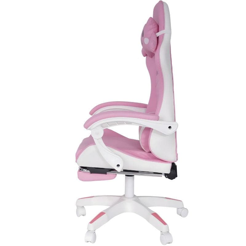 Cadeira Gaming PowerGaming Sakura Neko com apoio para os pés