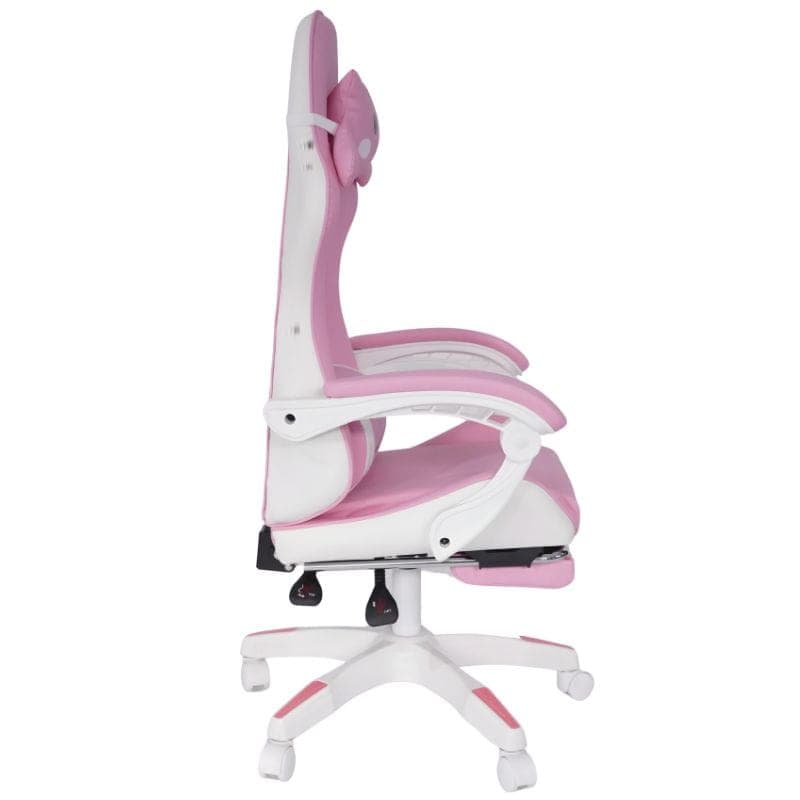 Cadeira Gaming PowerGaming Sakura Neko com apoio para os pés