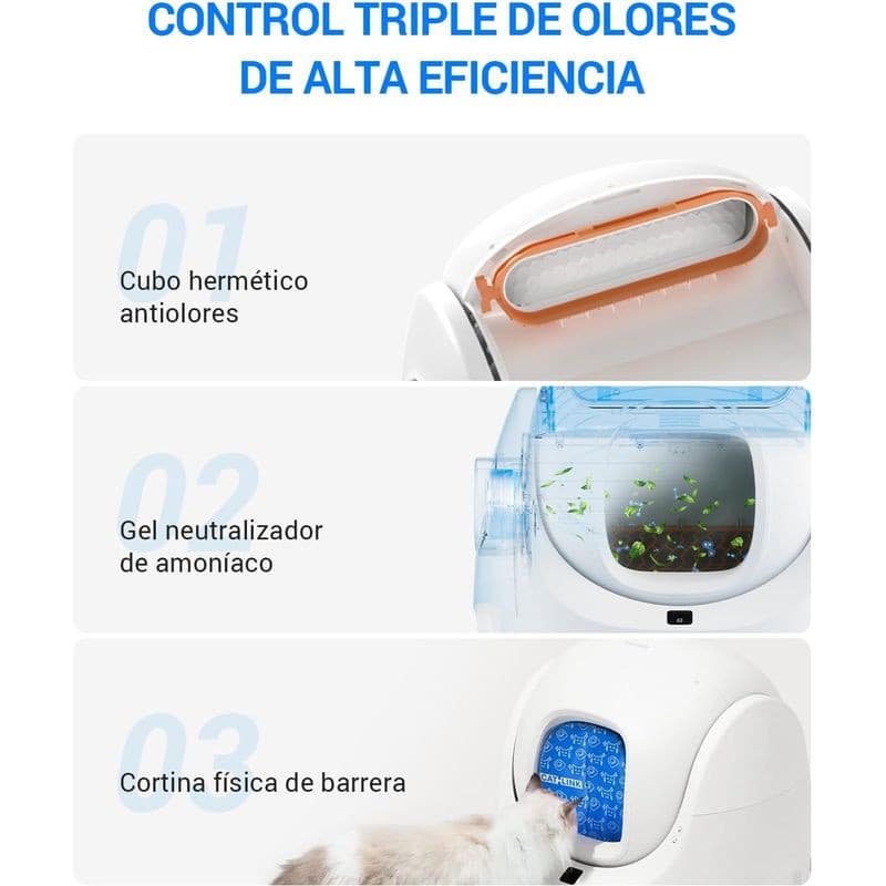 Caixa de Autolimpante Catlink Baymax Scooper SE