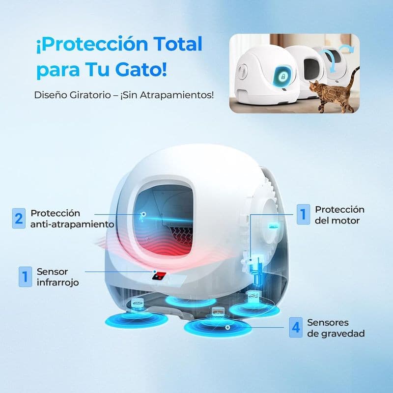 Caixa de Autolimpante Catlink Baymax Scooper SE