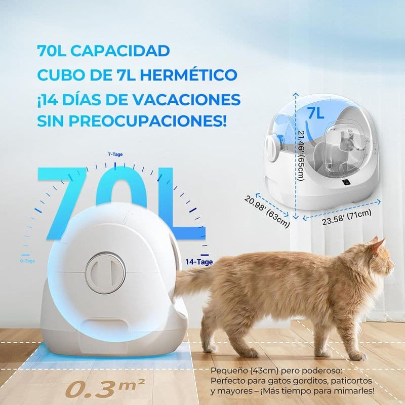 Caixa de Autolimpante Catlink Baymax Scooper SE