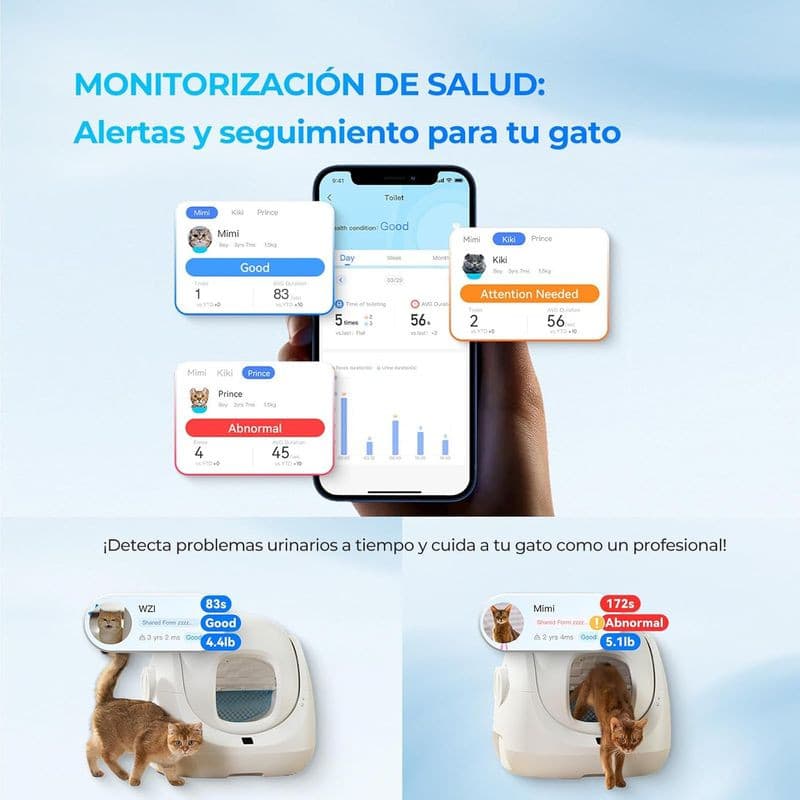 Caixa de Autolimpante Catlink Baymax Scooper SE