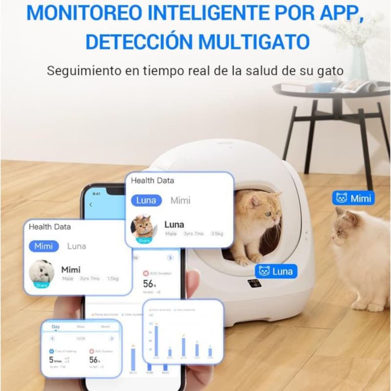 Caixa de Autolimpante Catlink Baymax Scooper SE