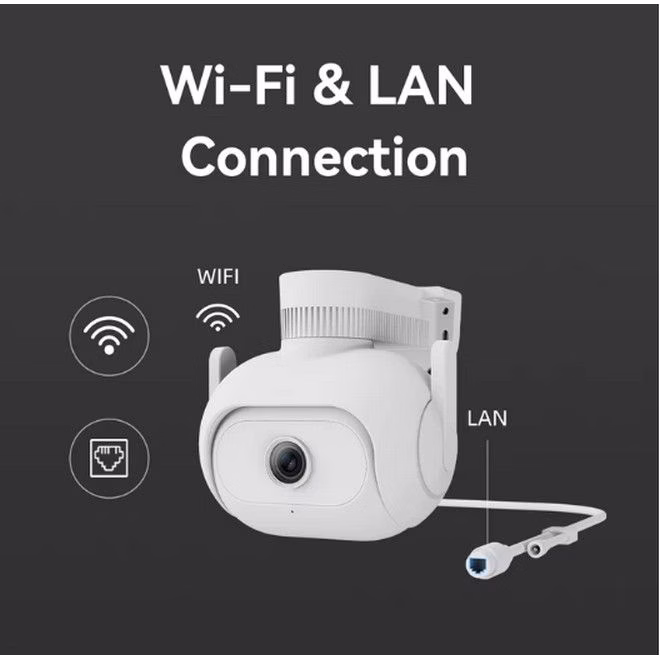 Câmara de segurança Imilab EC5 3MP Outdoor Wifi