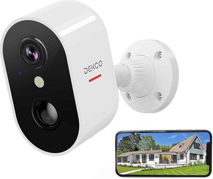 Câmara de segurança IP DEKCO DC6L FullHD IP66 Holofote