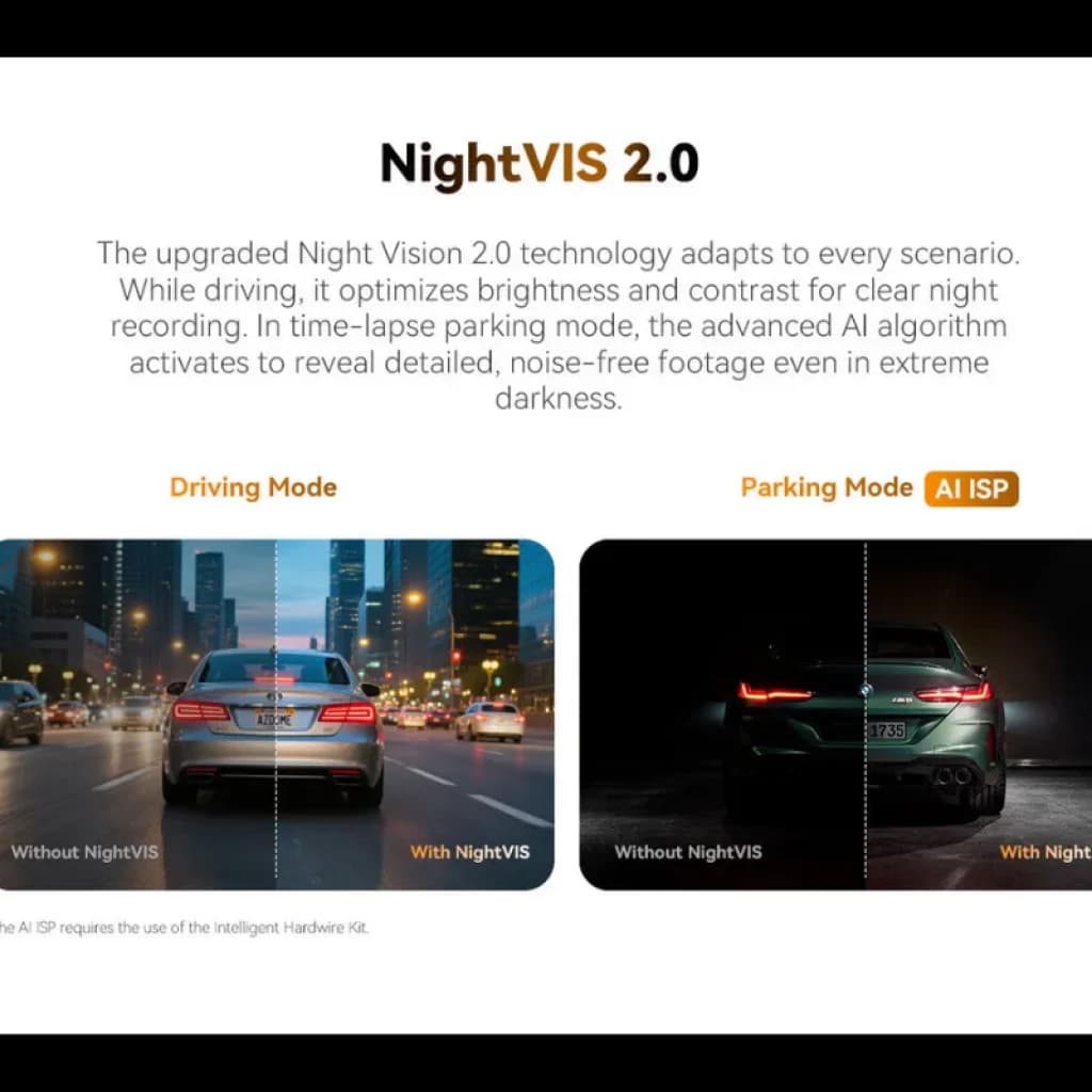 Câmara para Carro DDPAI N5 Pro 2CH 4K + 2K com módulo 4G
