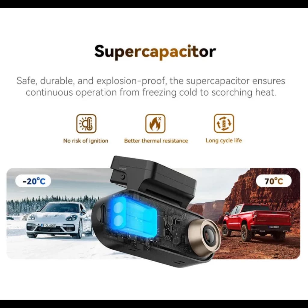 Câmara para Carro DDPAI N5 Pro 2CH 4K + 2K com módulo 4G
