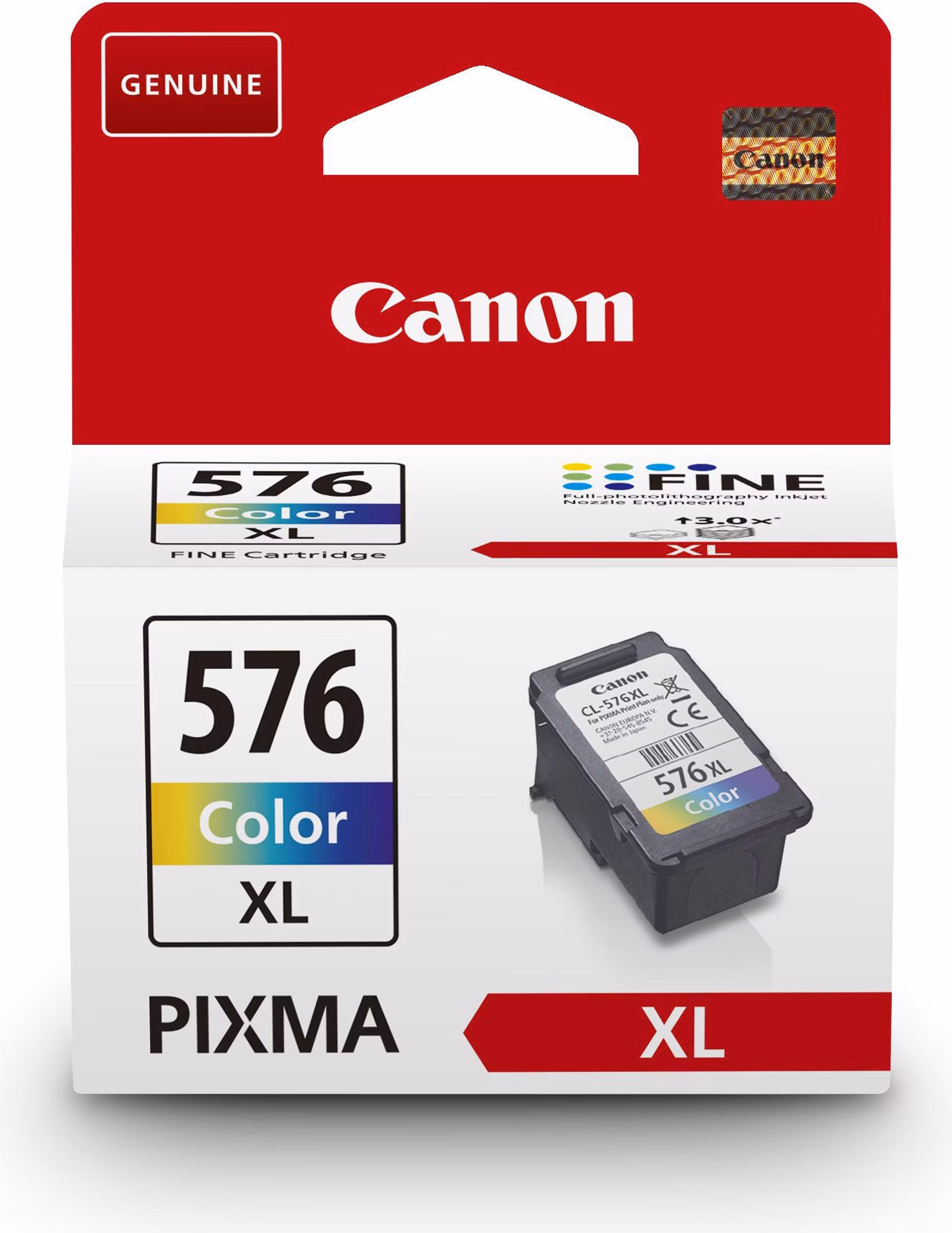 Canon CL-576XL Magenta, Amarelo, Ciano - Cartucho de tinta