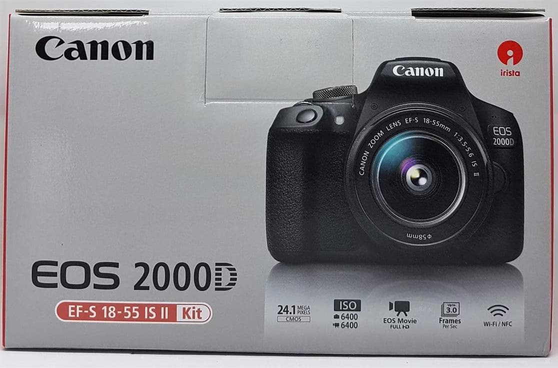 Canon EOS 2000D + EF-S 18-55 IS II