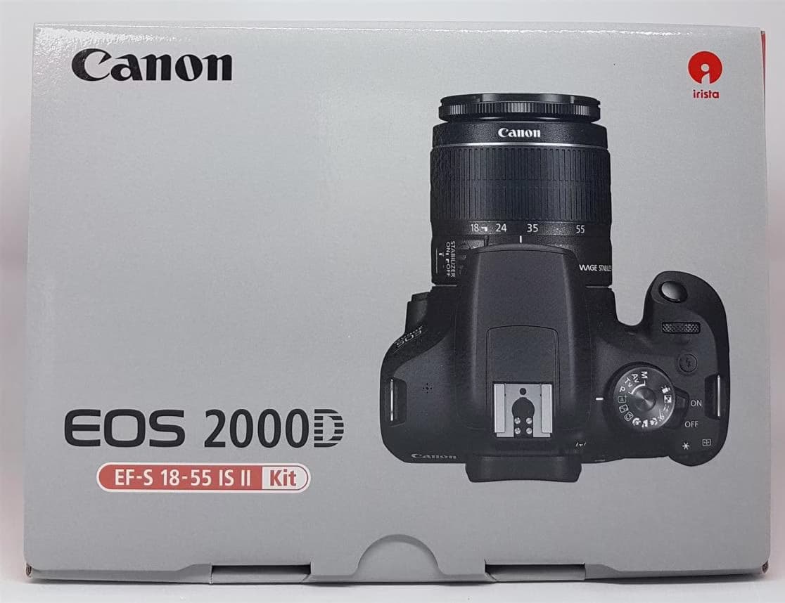 Canon EOS 2000D + EF-S 18-55 IS II