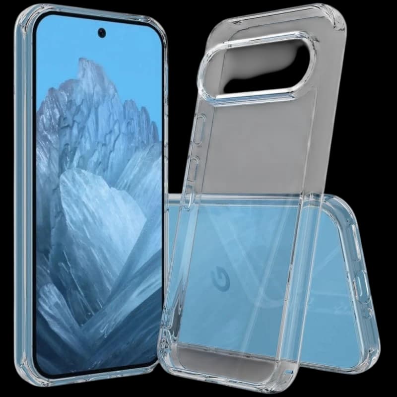 Capa de silicone reforçada para Google Pixel 9a