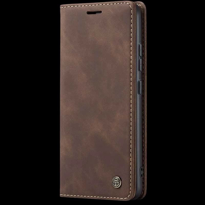 Capa livro Magnetic Wallet Xiaomi 13T / 13T Pro Castanho Oscuro