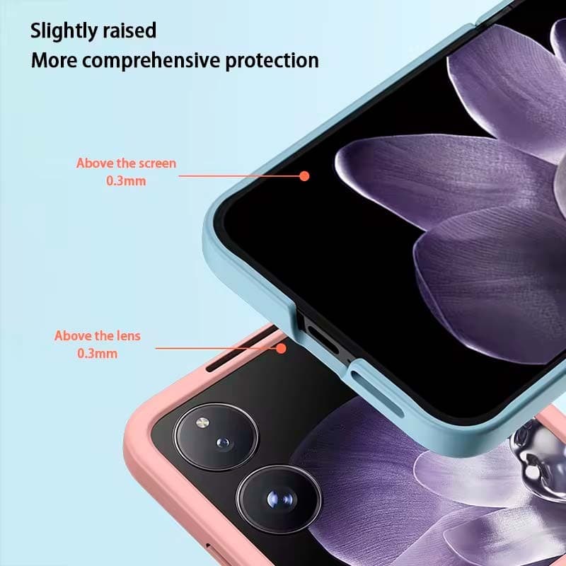Capa Xiaomi Mix Flip 5G Square Liquid Premium Preto