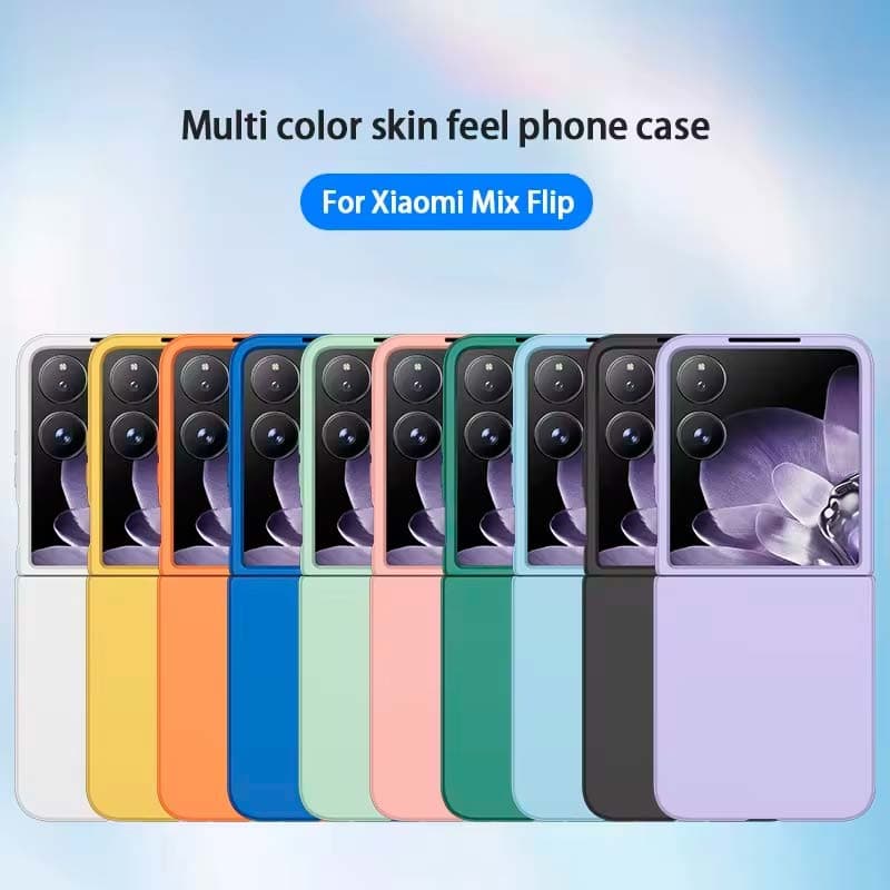 Capa Xiaomi Mix Flip 5G Square Liquid Premium Preto