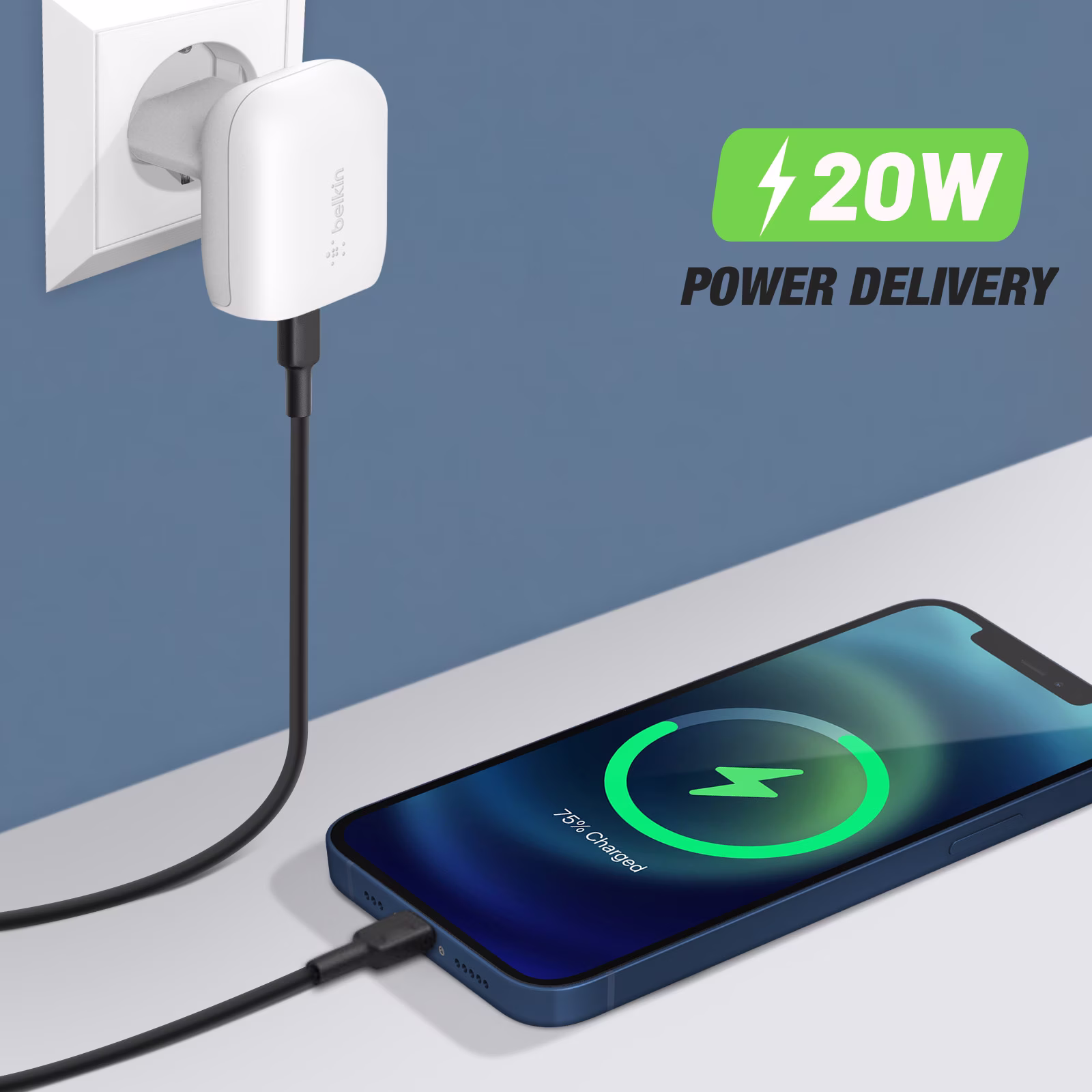 Carregador Belkin USB-C 20W