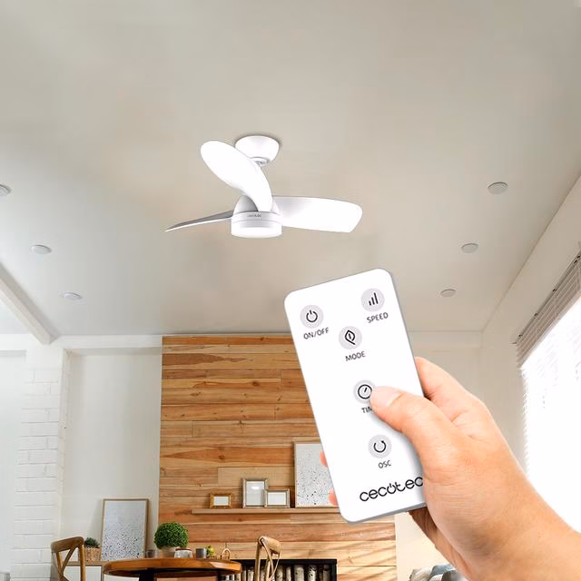 Cecotec EnergySilence Aero 3050 Branco - Ventilador de teto