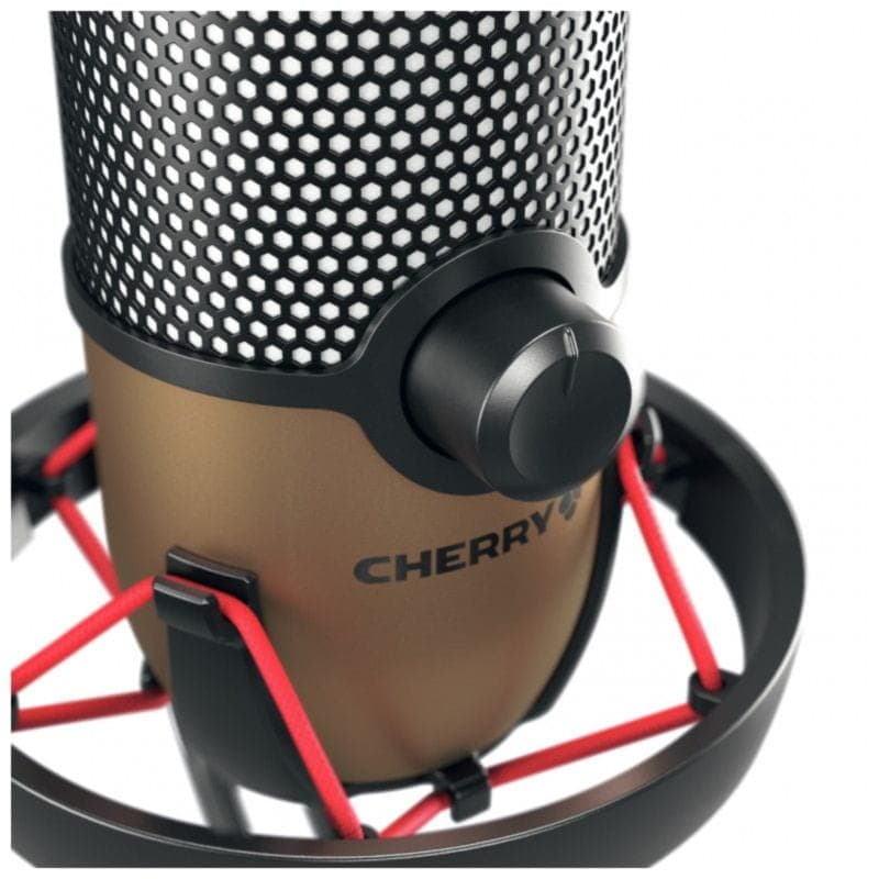 CHERRY UM 9.0 PRO RGB USB Preto/Cobre