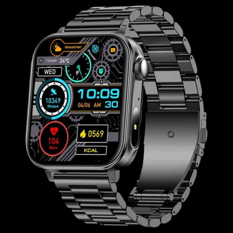 Coli P80 Pulseira de Aço Preto
