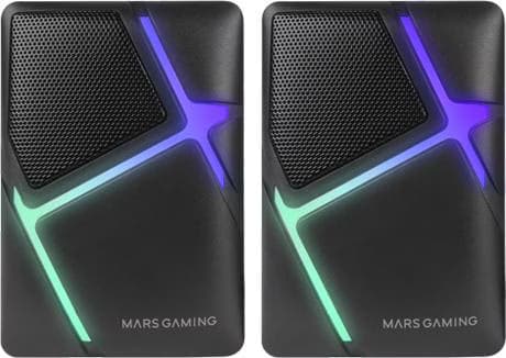 Colunas Mars Gaming MS-H- Altavoces PC
