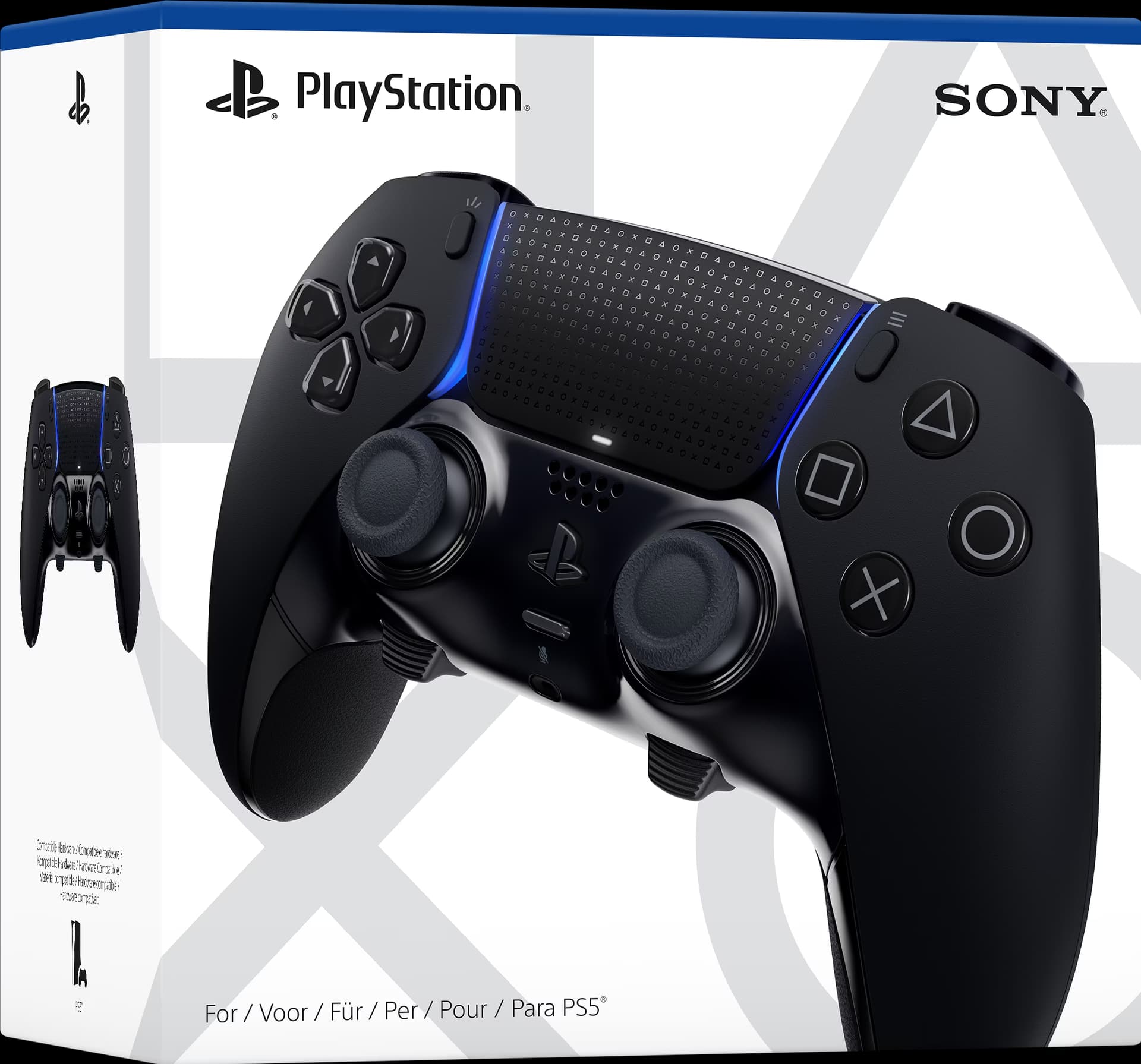 Comando Sony DualSense Edge Controller PS5 Preto meia-noite