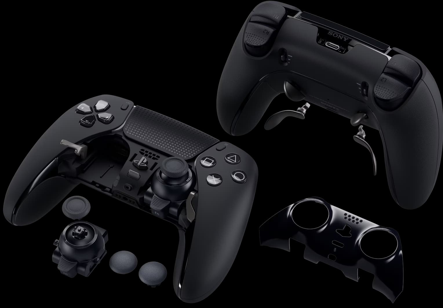 Comando Sony DualSense Edge Controller PS5 Preto meia-noite